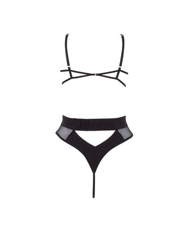 BeLuring Womens Sexy Lingerie Cupless Halter Bikini Set - Import It All