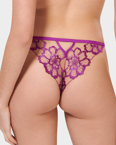 Women Sexy Lace See-through G-string Sheer Thongs Briefs Underwear Panties  Knickers