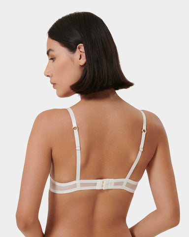 Buy Victoria's Secret White Smooth Front Fastening Full Cup Push Up Bra  from Next Latvia