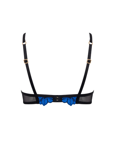 Sorento Wired Bra Black/Egyptian Blue