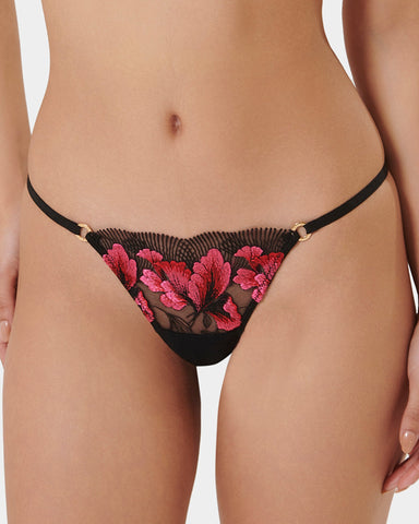 Vivienne Thong Fuchsia Pink/Red/Black