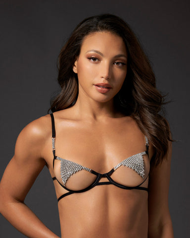 Susu Wired Bra Black/Silver