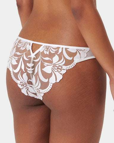 Leonora Panty White/Sheer